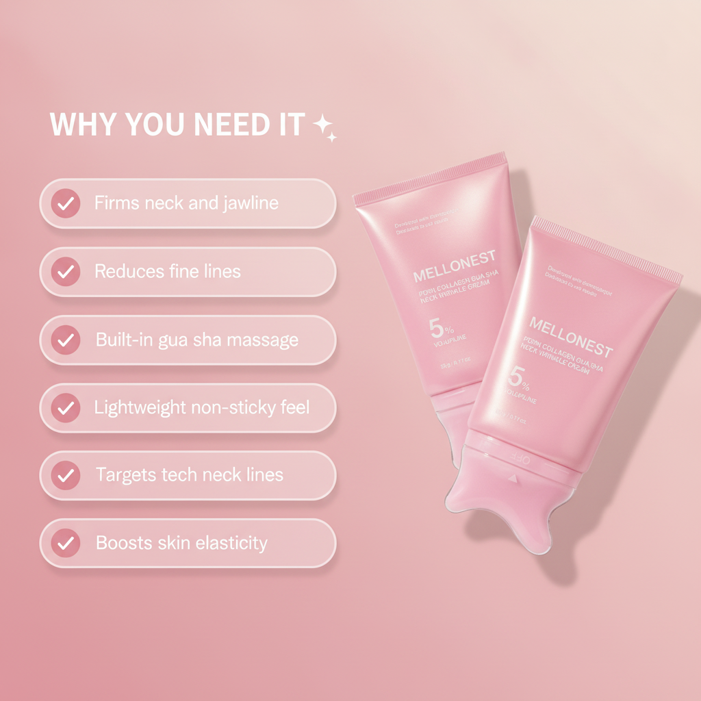 PDRN Collagen Gua Sha Neck Wrinkle Cream