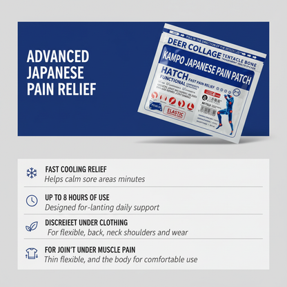 Kampo Japanese Pain Patch