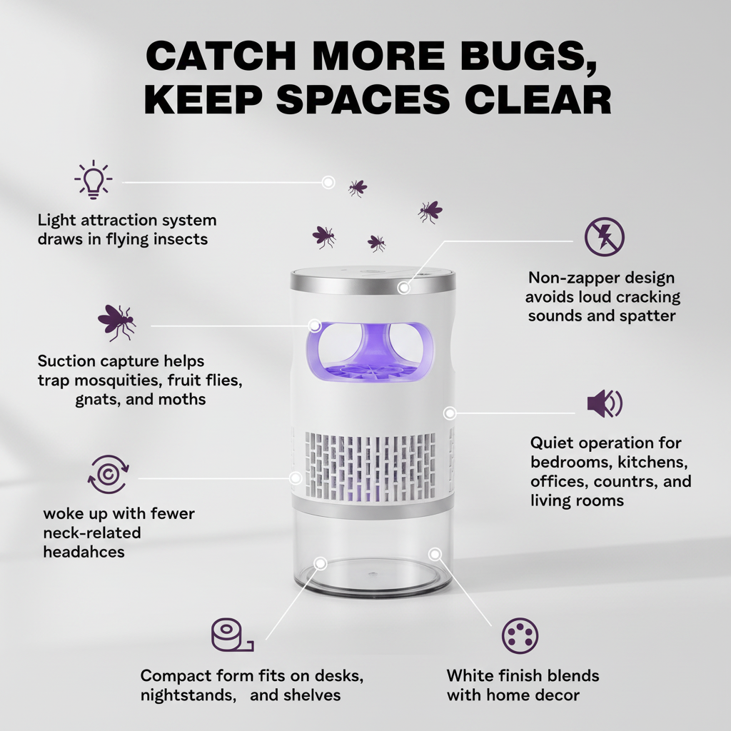 Mello Nest™ Silent Indoor Insect Trap