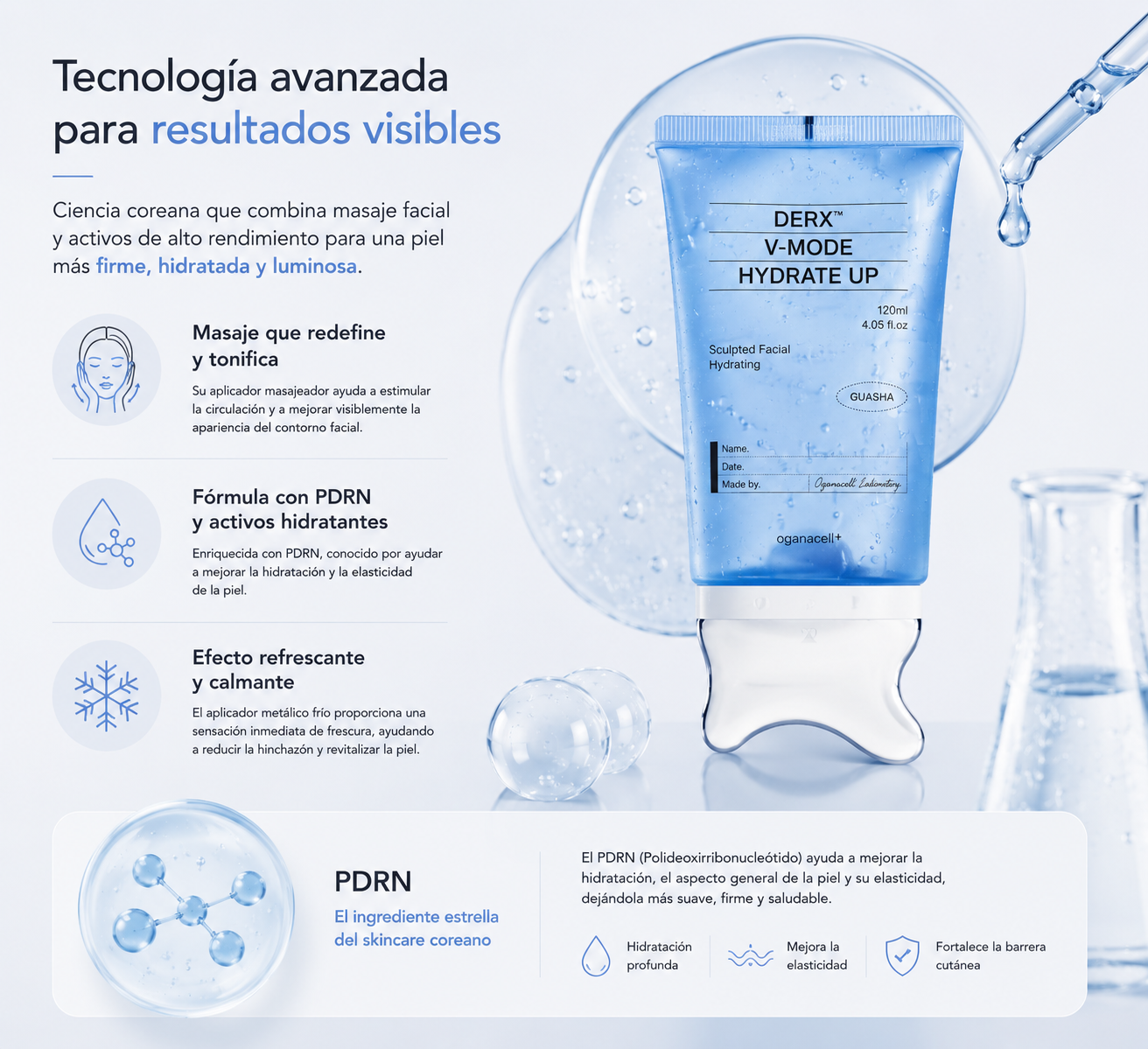 MelloNest™ Gua Sha PDRN Efecto Lifting